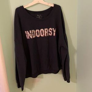 Cute thin sweatshirt